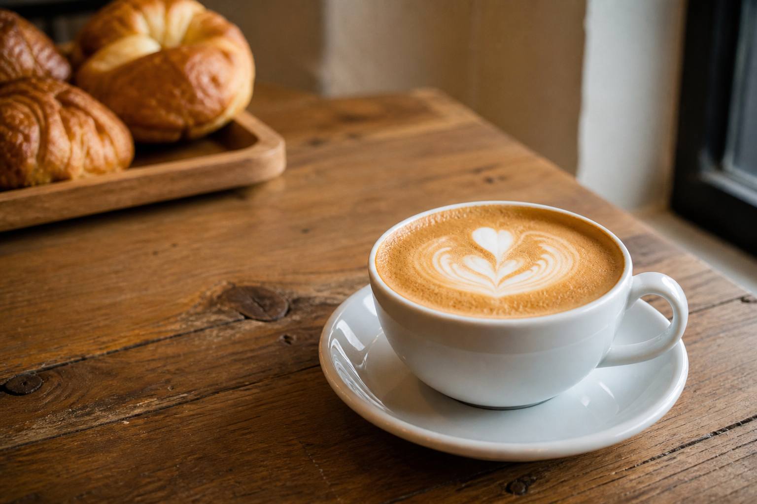 Cup of single-origin coffee